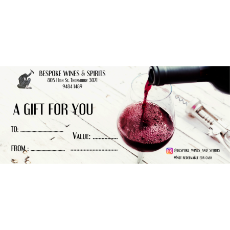 Bespoke Wines Online Gift Card/Voucher